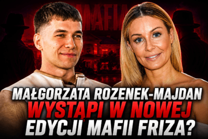 Małgorzata Rozenek-Majdan i Friz rozmawiają o możliwym udziale prezenterki w nowej edycji Mafii Friza.