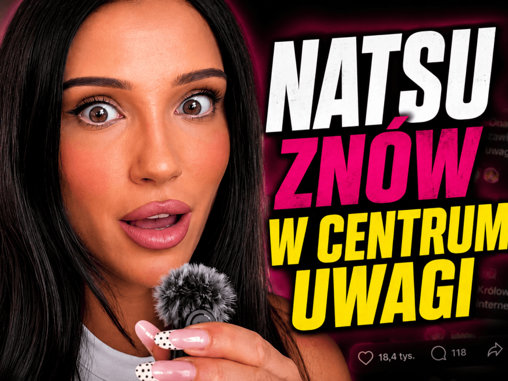 Natsu i Avi znów w centrum uwagi. Raper odpowiedział na głośne słowa influencerki? 7 Natsu podczas jednego z publicznych wydarzeń. Influencerka ponownie znalazła się w centrum dyskusji po słowach Aviego i nagraniu z fanem.