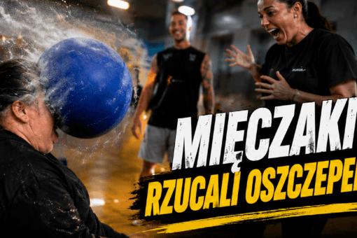 Mięczaki AJ rzut piłką lekarską